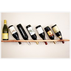 Wood Plank Wine Rack