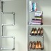 Industrial Pipe Bookshelf & Shoe Rack