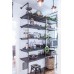 Industrial Pipe Shelving Unit