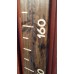 METRIC Wooden Growth Chart Engraved Wall Ruler